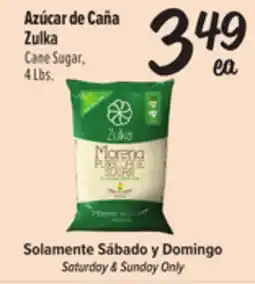 El Super Zulka Cane Sugar offer