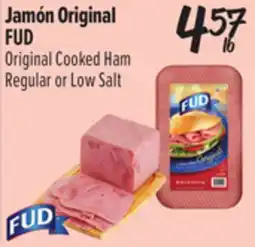 El Super FUD Original Cooked Ham Regular or Low Salt offer