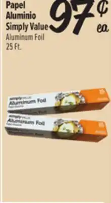 El Super Aluminum Foil offer