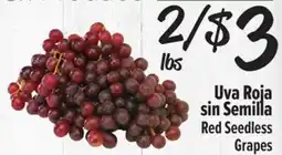 El Super Red Seedless Grapes offer