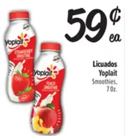 El Super Yoplait Smoothies offer