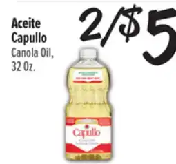 El Super Capullo Canola Oil offer