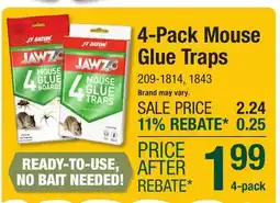 Menards 4-Pack Mouse Glue Traps offer