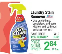 Menards Laundry Stain Remover offer