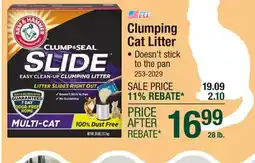 Menards Clumping Cat Litter offer