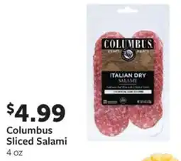 Fareway Columbus Sliced Salami offer