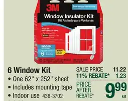 Menards 6 Window Kit offer