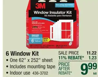 Menards 6 Window Kit offer