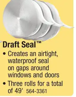 Menards Draft Seal offer