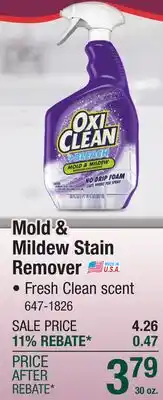 Menards Mold & Mildew Stain Remover offer