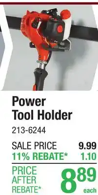 Menards Power Tool Holder offer
