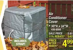 Menards Air Conditioner Cover offer
