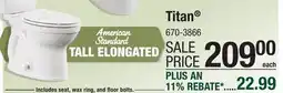Menards Titan offer