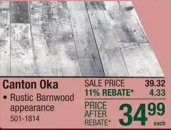Menards Canton Oka offer