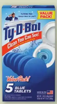 Menards 5-Count Toilet Bowl Cleaner Tablets offer