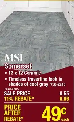 Menards Somerset offer