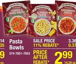 Menards Pasta Bowls offer