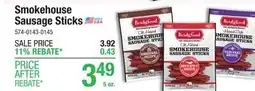 Menards Smokehouse Sausage Sticks offer