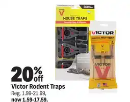 Meijer Victor Rodent Traps offer