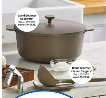 Meijer Grand Gourmet Cookware offer
