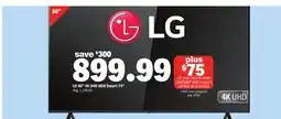Meijer LG 86 4K UHD HDR Smart TV offer