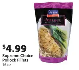 Fareway Supreme Choice Pollock Fillets offer