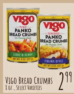 Jewel-Osco Vigo Bread Crumbs offer