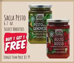 Jewel-Osco Sacla Pesto offer