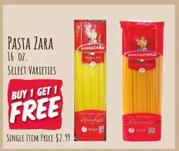 Jewel-Osco Pasta Zara offer
