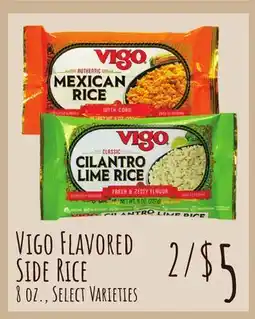 Jewel-Osco Vigo Flavored Side Rice offer