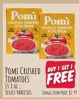 Jewel-Osco Pomi Crushed Tomatoes offer