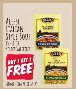 Jewel-Osco Alessi Italian Style Soup offer