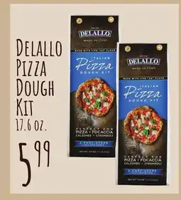 Jewel-Osco Delallo Pizza Dough Kit offer