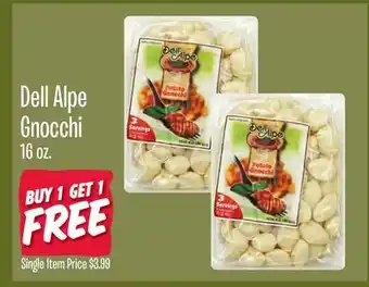 Jewel-Osco Dell Alpe Gnocchi offer