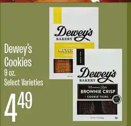 Jewel-Osco Dewey's Cookies offer