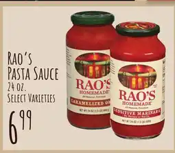 Jewel-Osco Rao's Pasta Sauce offer