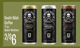 Jewel-Osco Death Wish Coffee offer
