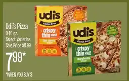 Jewel-Osco Udi's Pizza offer