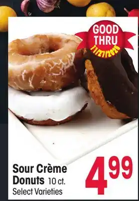 Jewel-Osco Sour Crème Donuts offer