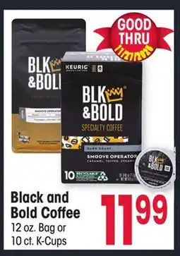 Jewel-Osco Black and Black and Bold Coffee offer