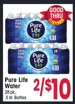 Jewel-Osco Pure Life Water offer