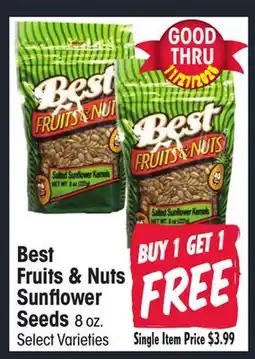 Jewel-Osco Best Fruits & Nuts Sunflower Seeds offer