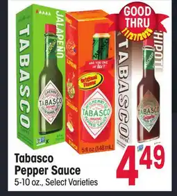 Jewel-Osco Tabasco Pepper Sauce offer