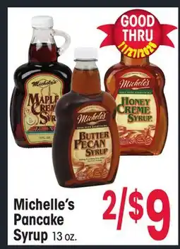 Jewel-Osco Michelle's Pancake Pancake Syrup offer