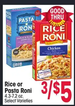 Jewel-Osco Rice or Pasta Roni offer
