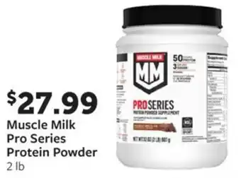 Fareway Muscle Milk Pro Series Protein Powder offer
