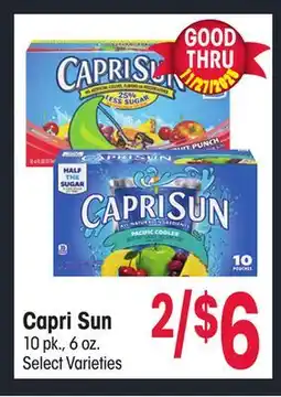Jewel-Osco Capri Sun offer