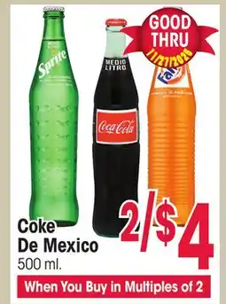 Jewel-Osco Coke De Mexico offer