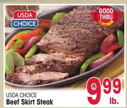Jewel-Osco USDA CHOICE Beef Skirt Steak offer