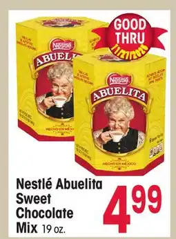 Jewel-Osco Nestlé Abuelita Sweet Chocolate Mix offer